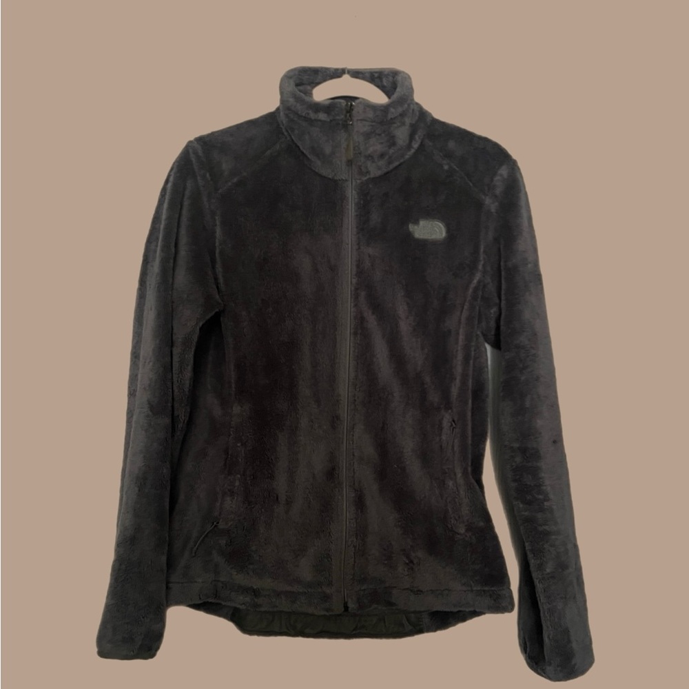 Northface Grey Faux Fur Jacket size S